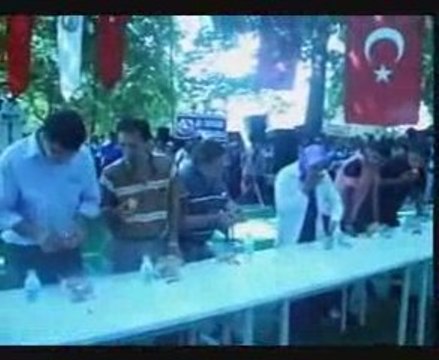 36.Mut Kayısı Festivali-Kayısı Yeme Yarışması