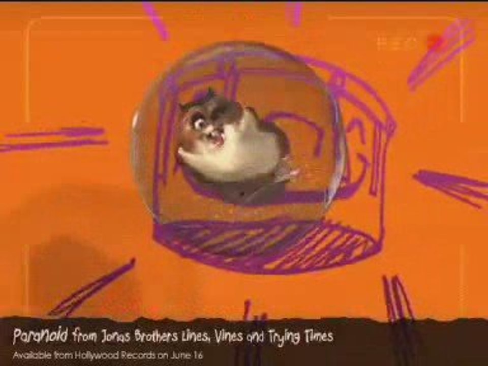 Bolt Hamster Sings Jonas Brothers Paranoid
