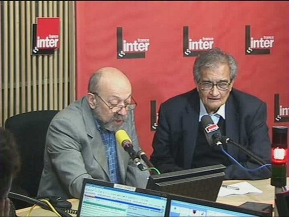 France Inter - Amartya Sen
