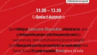 Literaturomanie 2009 - program Dni Nagrody Literackiej Gdyni