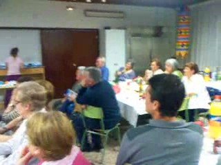 Fragmento de la cena para Manos Unidas