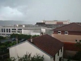 Orage à Perigueux le 8 juin 2009