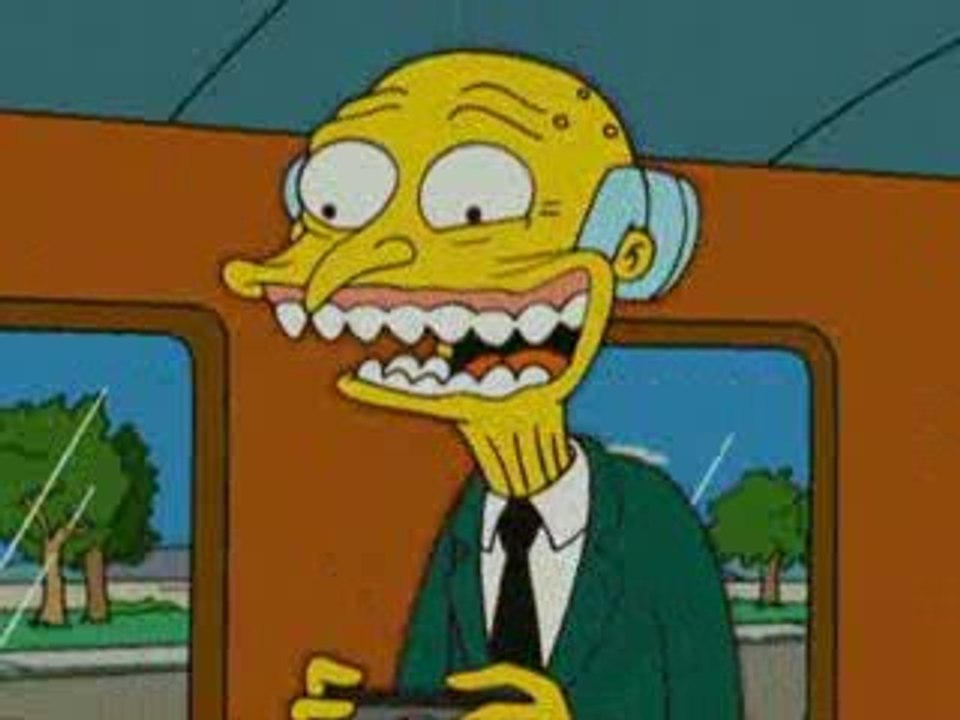 Les Simpson Gags  - Mr Burns