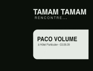 Paco Volume en interview