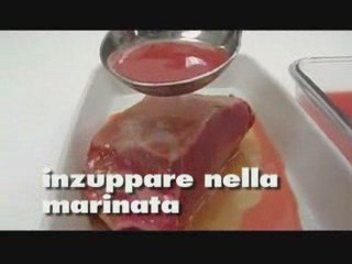 Filetto di maiale con salsa all'arancia