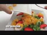 Insalata di coda di rospo all'arancia
