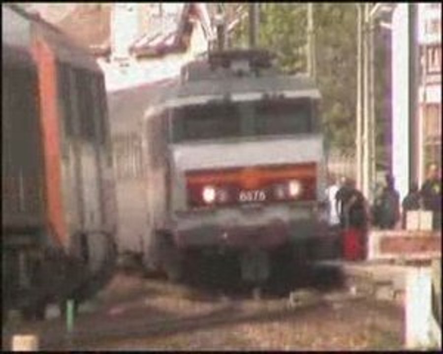 La CC 6575 en gare de Virieu-le-Grand