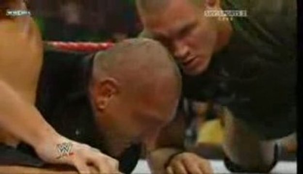 Raw 08/06/09 Legacy destroys Batista