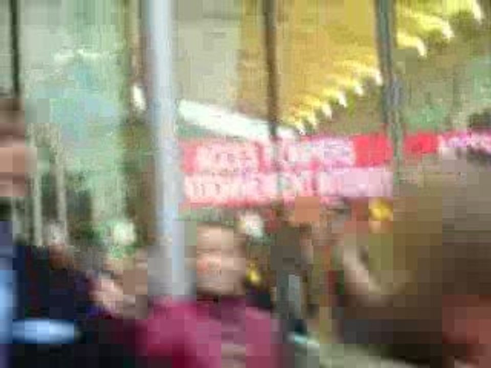 Sortie des acteurs gare du nord