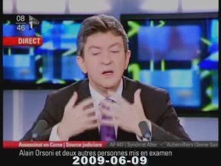 Jean-Luc Mélenchon, suite européennes 09-06-2009