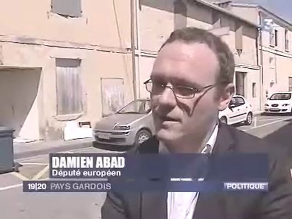 reportage de France 3 Pays Gardois et RTL sur Damien Abad