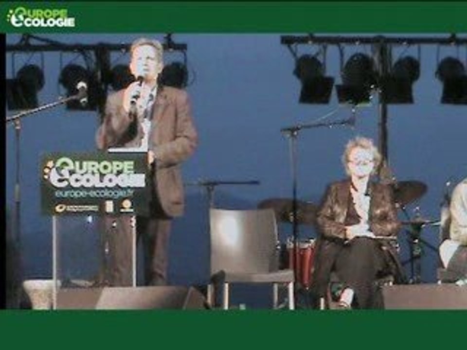 Meeting Europe Ecologie à Grenoble - Raymond Avrillier