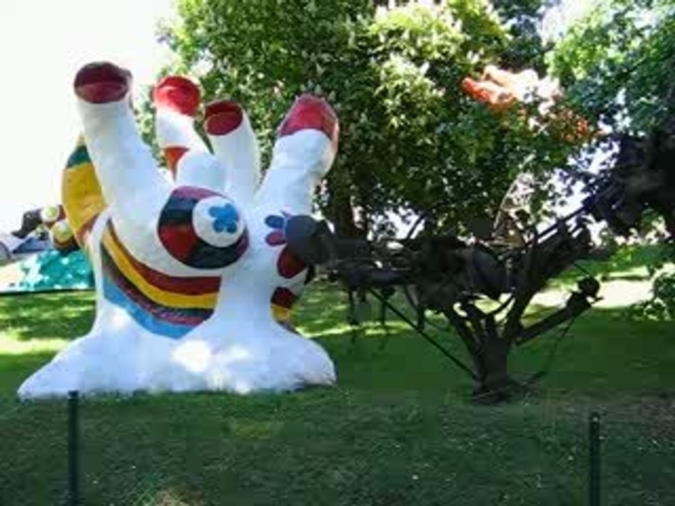 Sculpture de Niki de Saint Phalle à Stockholm