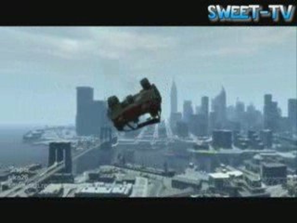 Gta 4 - Bug de la balançoire record de distance