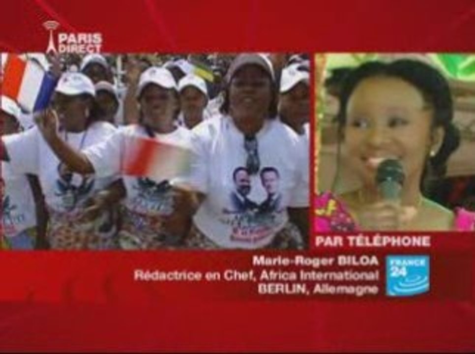 8 juin 2009 - Ben Moubamba sur France 24