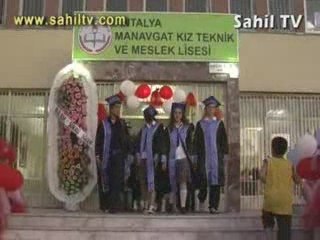 ANADOLU MESLEK'TE MEZUNİYET TÖRENİ