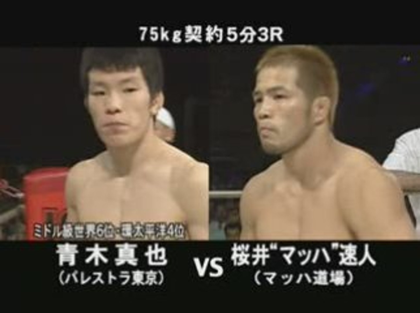 Hayato Mach Sakurai Vs Shinya Aoki Shooto 8 05 Video Dailymotion