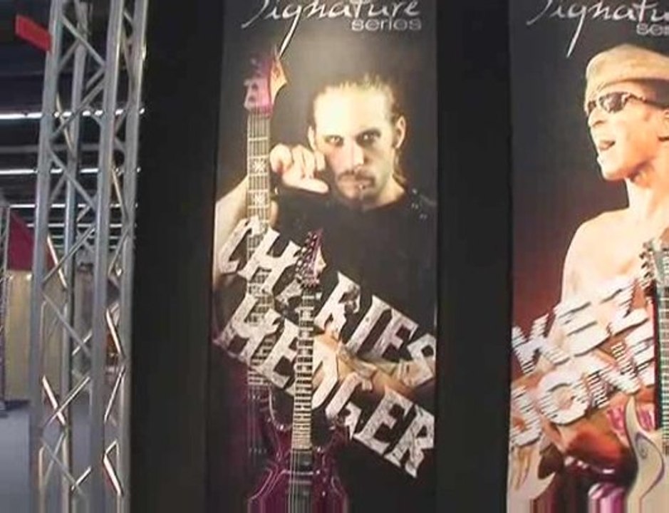 Les nouvelles guitares Lâg à Francfort 2009 (La Boite Noire)