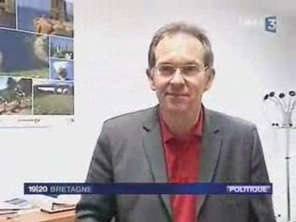 Portrait d'Alain Cadec