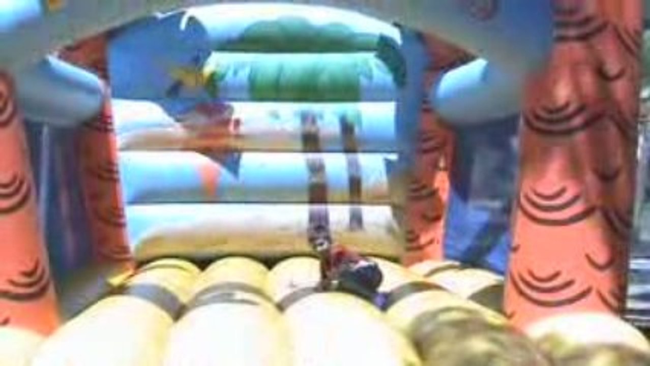 Aire de jeux gonflables