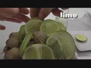 Vongole al limone verde in cartoccio