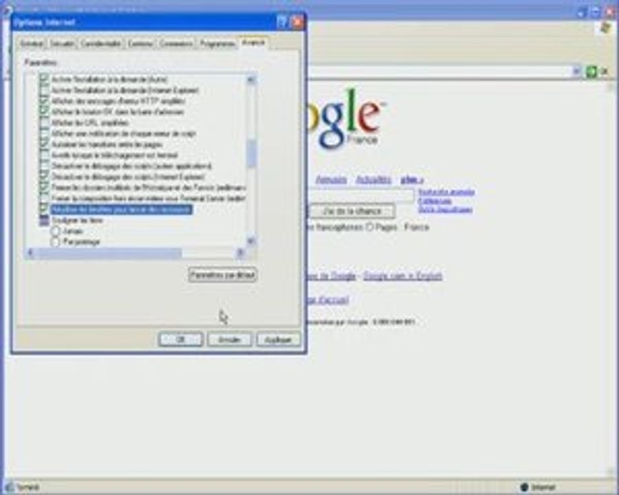 WINDOWS XP/Formation Video - Naviguer dans IE