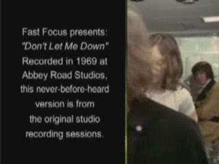Don’t Let Me Down - Excellent 🎶