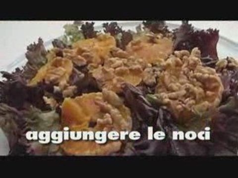 Insalata di prezzemolo rosso alle arance