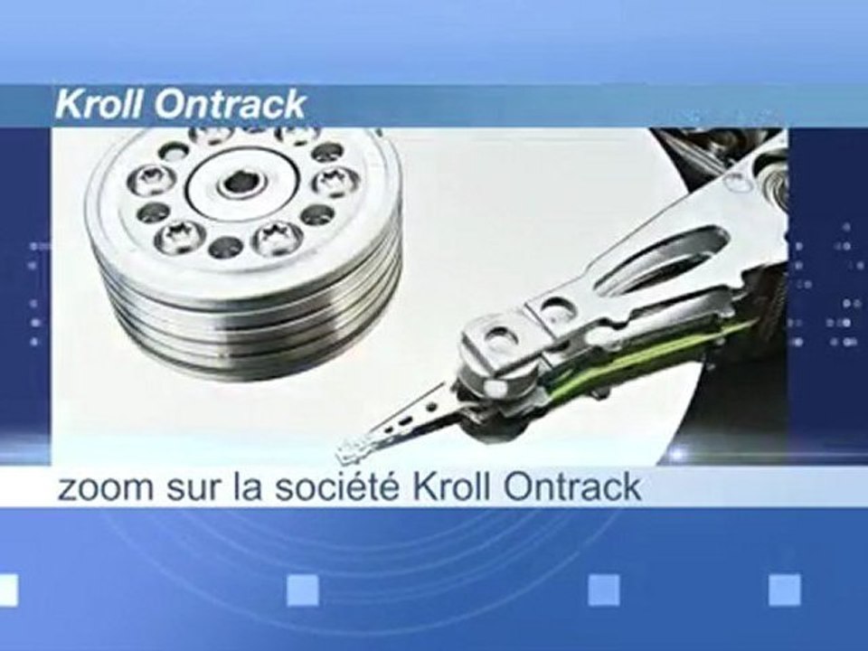 Zoom sur la société de récupération de données Kroll Ontrack