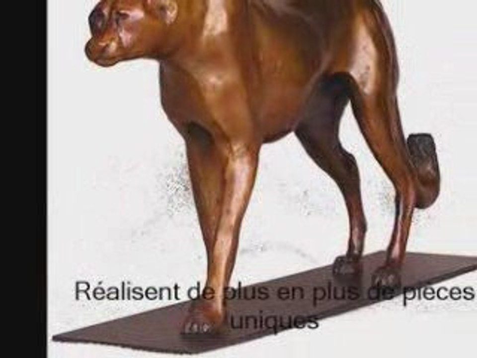 fonderie, sculptures