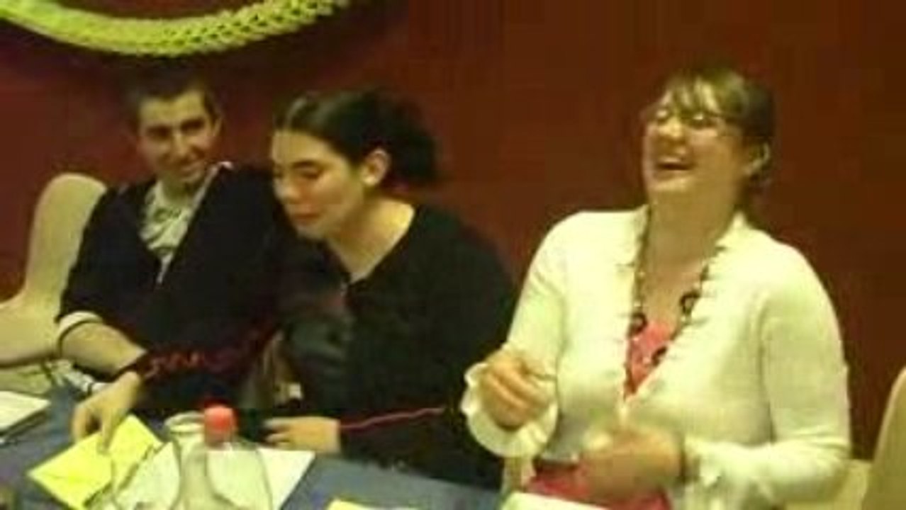 vaness et audrey on picole anniv a charline