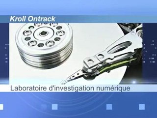 Laboratoire investigations informatiques de Kroll Ontrack