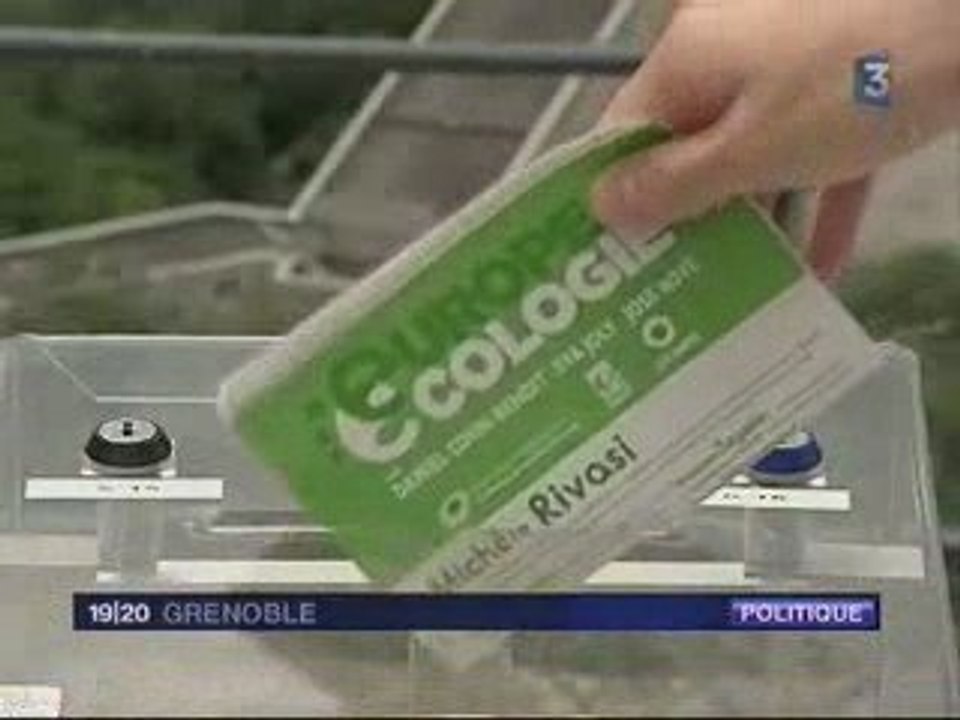 Le carton plein d'Europe-Ecologie à Grenoble
