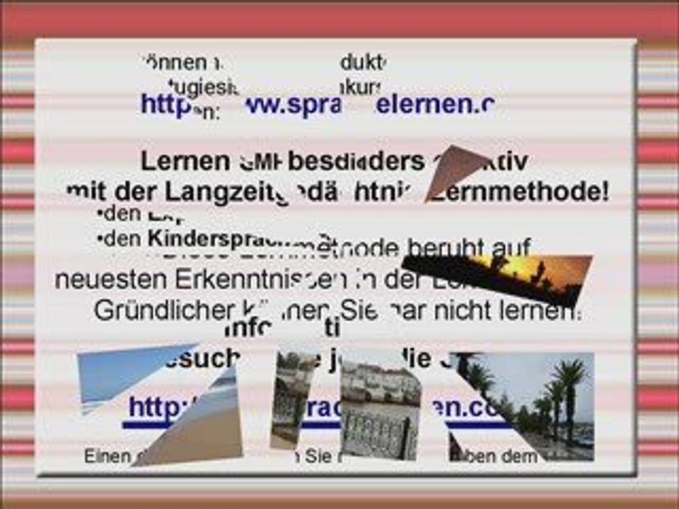 Portugiesisch lernen