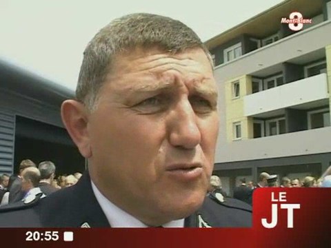 Inauguration d'une nouvelle caserne à Meythet