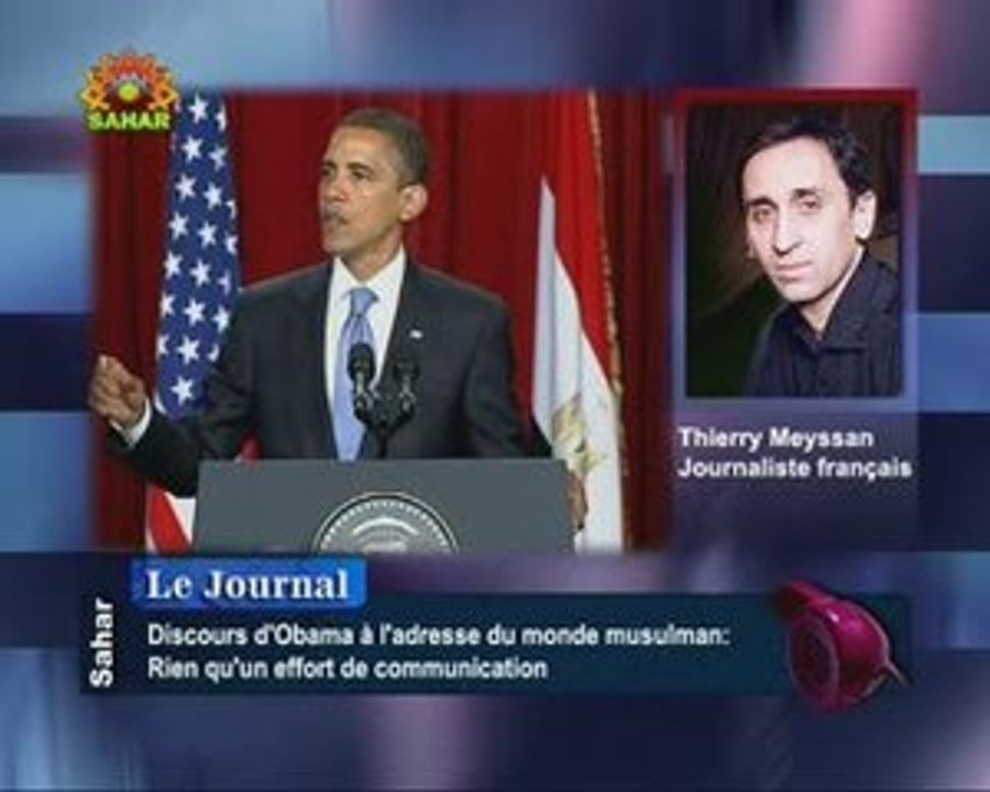 Le discours d'Obama au Caire - Thierry Meyssan