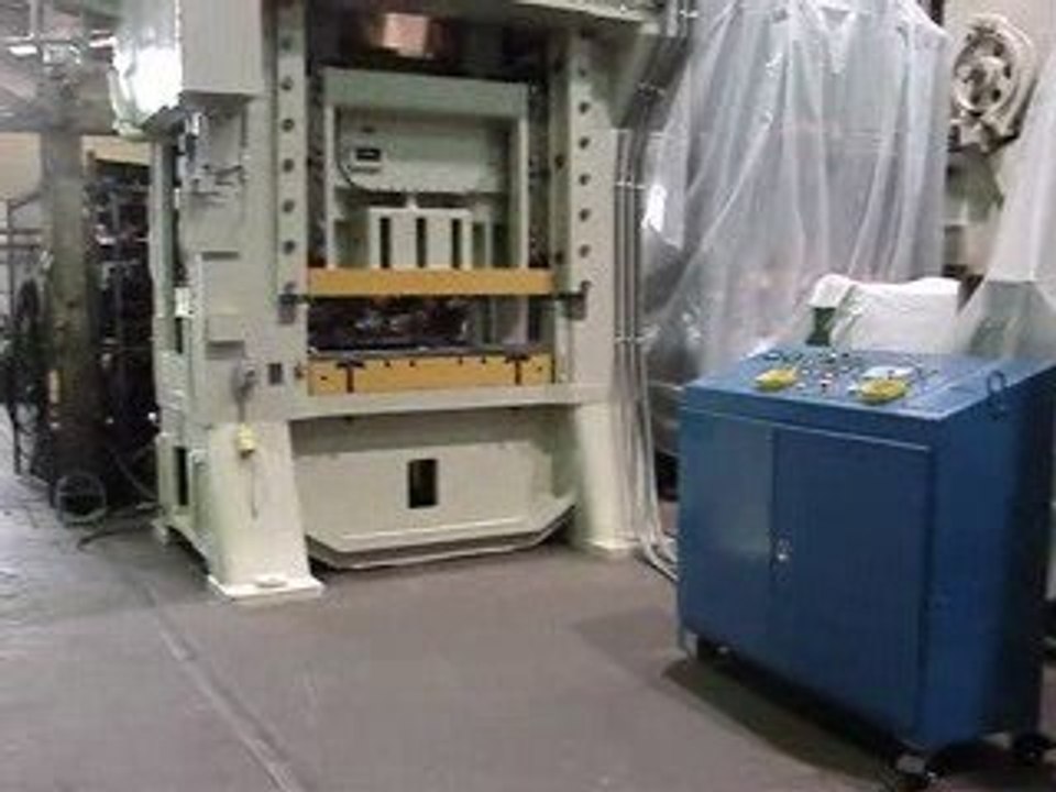 500 Ton Minster Hevistamper Straight Side Double Crank Press