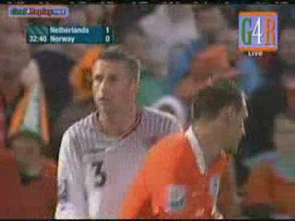 PAYS BAS 1-0 NORVEGE OOIJER