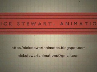 NICK STEWART: ANIMATION REEL SUMMER 09
