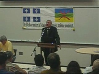Conférence de Ferhat Mehenni à l'UQAM le 6-6-2009
