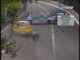 WTCC Pau 2009 Crash  Eric Cayrolle  Nicola Larini Crash