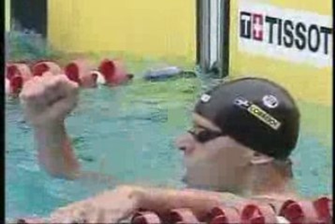 Cielo, Cesar swiming 100m free to 47'60