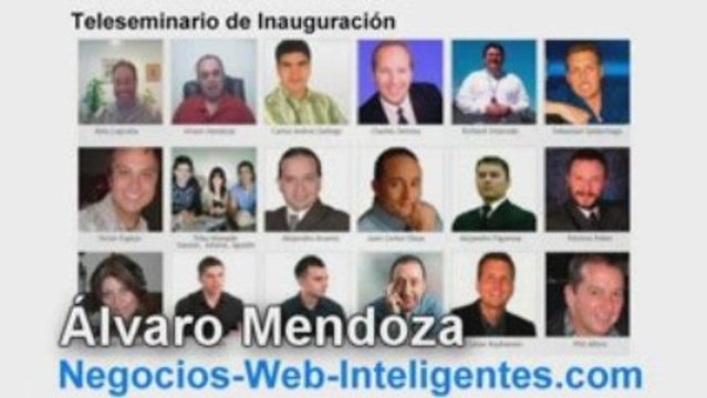 Negocios por Internet. Apartes teleseminario Alvaro Mendoza.