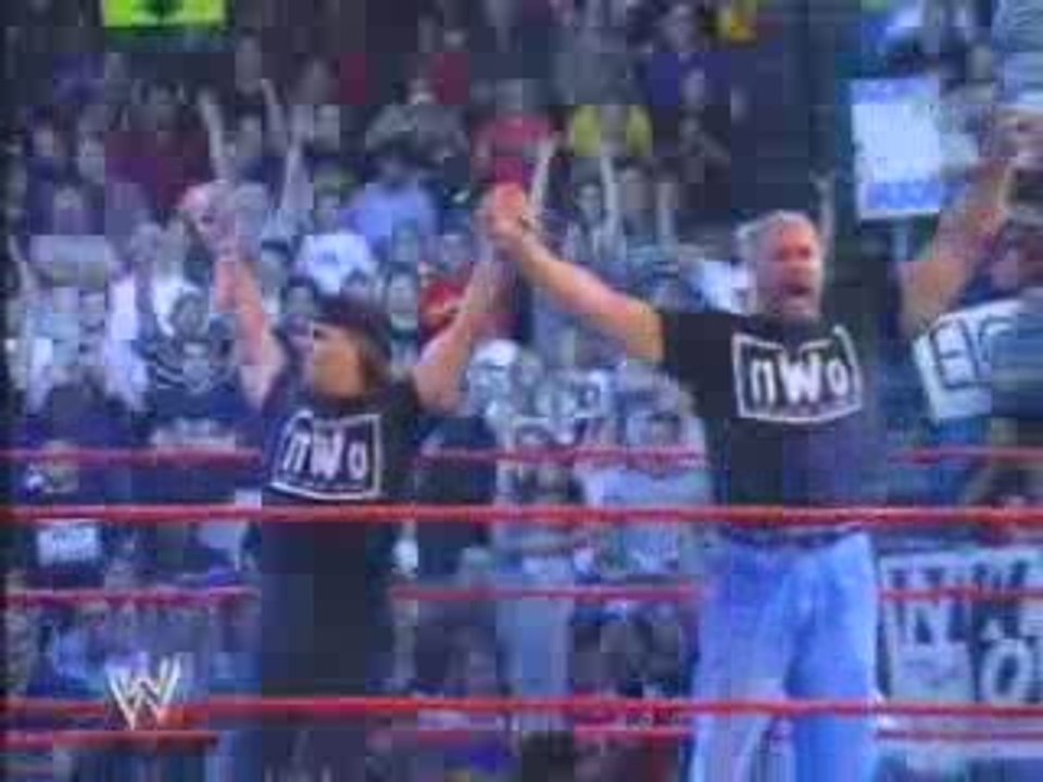 WWE Raw Shawn Micheals Returns To Join The NWO