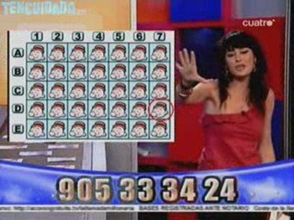 La llamada millonaria 9-6-09 -  enseña bote antes de tiempo