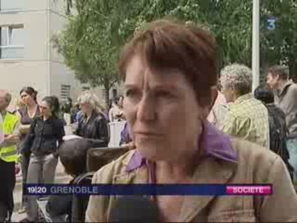 RESF38 : reportage de France3 sur yazid et olivier