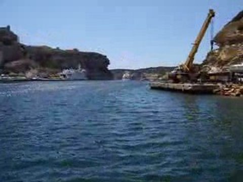 Bonifacio sortie goulet