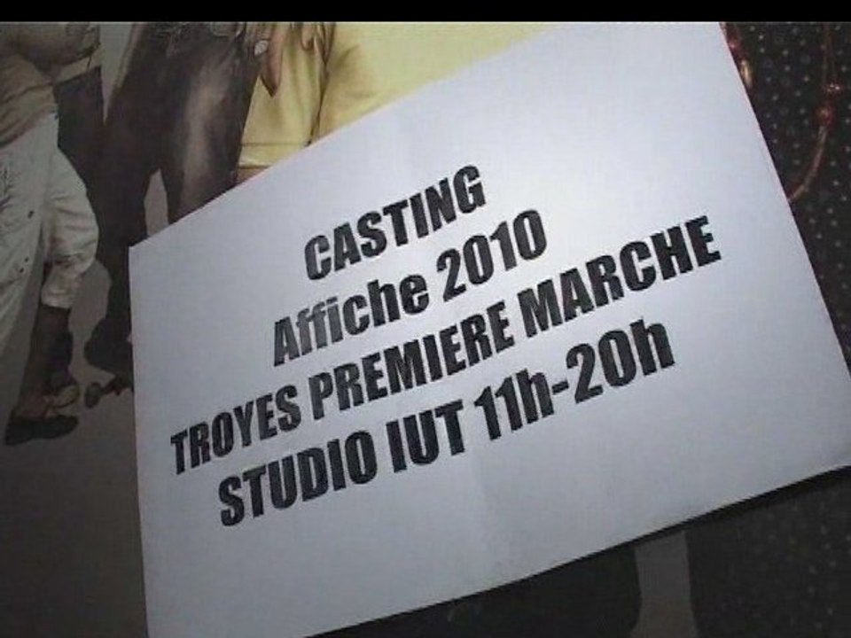 Casting de l'affiche 2010 du festival