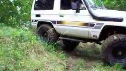 Toyota LJ70 Julien4x4 garden