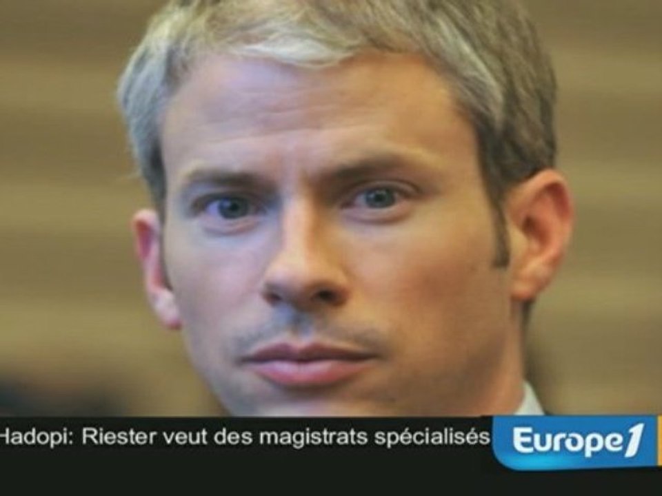 Riester (UMP) veut un corps de magistrats "Hadopi"